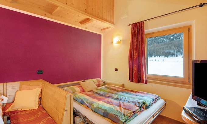 San Rocco Apartment | Apartment 'Rosso Al bait da Giulio' with Mountain View