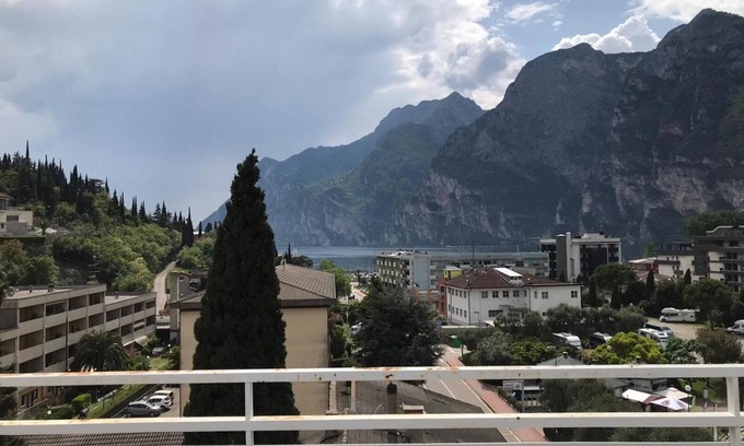 Riva del Garda Apartment | Apartment 'Studio Arndt Riva' with Shared Terrace, Shared Garden and Balcony