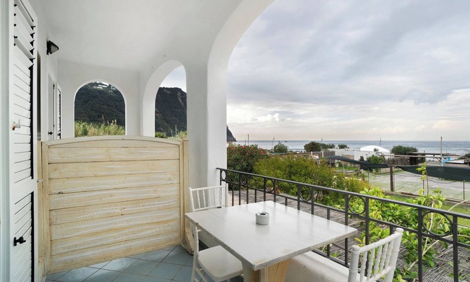 Forio Apartment | Apartment 'Superior Vista Mare' with Private Terrace, Wi-Fi and Air Conditioning