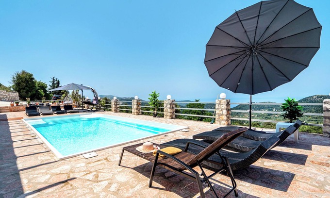 Chortata Apartment | Apartment 'Ventus Pandora' with Sea View, Wi-Fi and Air Conditioning