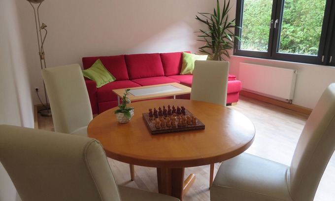 Vollmarshausen Apartment | Apartment 'Vollmarshausen' with Shared Garden and Wi-Fi