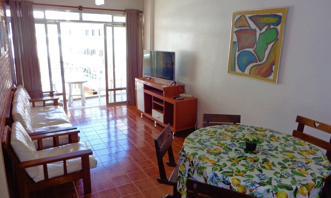 Cabo Frio Apartment | Apartment with balcony just one block from Forte beach!