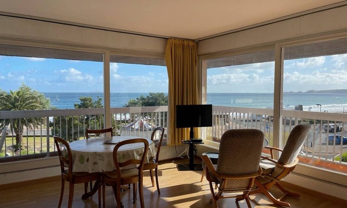 Perros-Guirec Apartment | Apartment with terrace, parking, Trestraou beach in Perros-Guirec