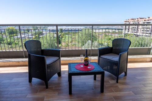 Centro Giano Apartment | appartamento con terrazzo vicino all'aeroporto di Fiumicino e alla fiera di Roma