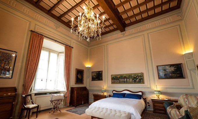 Calco Apartment | APPARTAMENTO NOBILE DI VILLA MORIGGIA CASTELFRANCHI