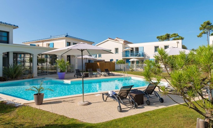 Saint-Palais-sur-Mer Condo | Appartement cosy+piscine chauffée