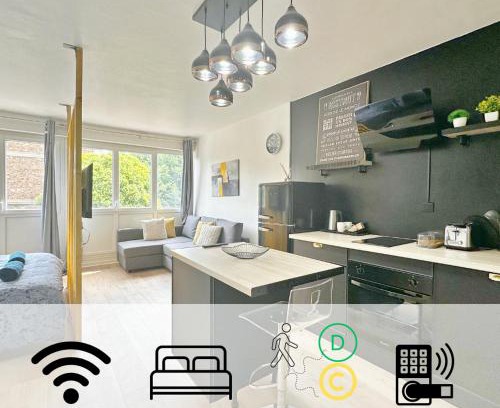 Juvisy-sur-Orge Apartment | Appartement élégant et cosy - 4Pers