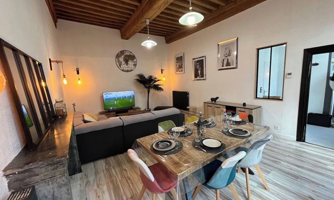 Paray-le-Monial Apartment | Appartement 6 personnes - Au coeur du centre ville