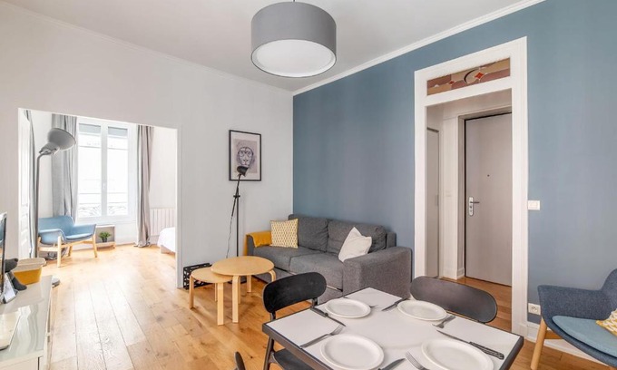 Jules Ferry - Recamier Apartment | Appartement Anatha - Welkeys