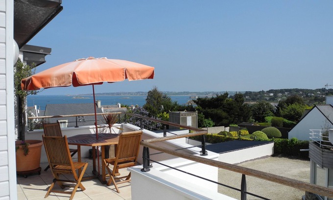 Carantec Apartment | Appartement Beauséjour - Breathtaking sea view