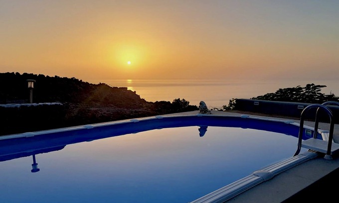 Los Llanos de Aridane Apartment | Appartement Caldera - Meerblick, Bestens Ausgestattet, Gelegen in Las Norias