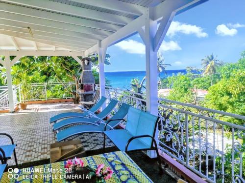 Deshaies Apartment | Appartement confortable avec vue sur mer à Deshaies, 48 m²