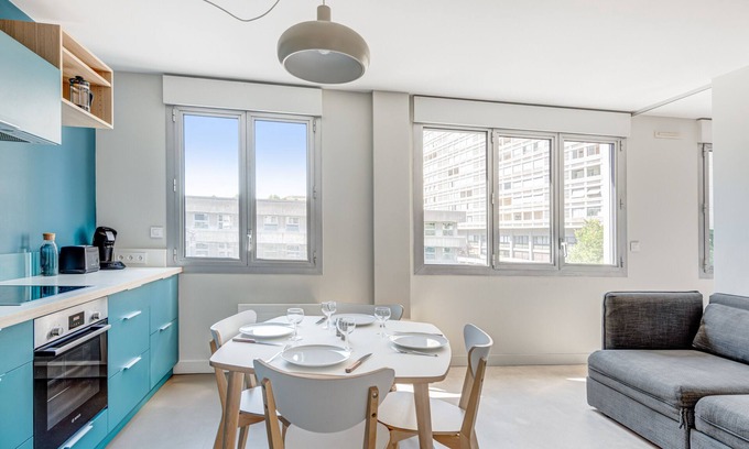 Moliere Vauban Apartment | Appartement Cyan - Welkeys