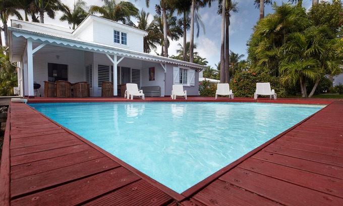 Sainte-Rose Villa | Aquarelles Villas: villas with a sea view sleeping 6 or 8