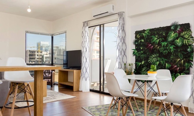 Beirut Apartment | Artsy Clemenceau + Balcony (9th Floor)