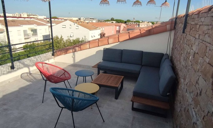 Le Grau-Du-Roi Apartment | AS22351 -P3 2nd floor with double terace in Center