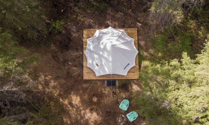 Regional District of Bulkley-Nechako RV Rental | Aspen | Riverfront Bell Tent