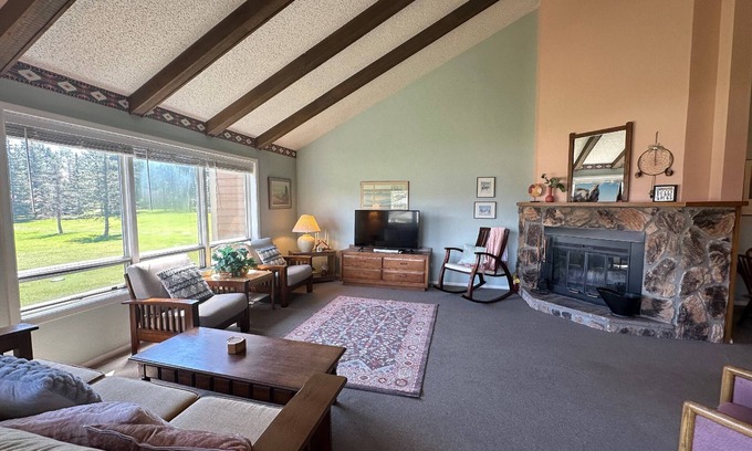 Pagosa Springs Condo | Aspenwood Condo: Family-Friendly, Mountain Views, Fireplace, Near Golf, Lakes, and Wolf Creek Resort