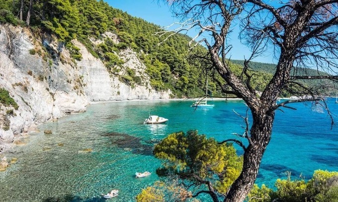 Nikita Apartment | Athos Blue Nikiti D2 (2 bedroom apartment with living room, balcony and pool)