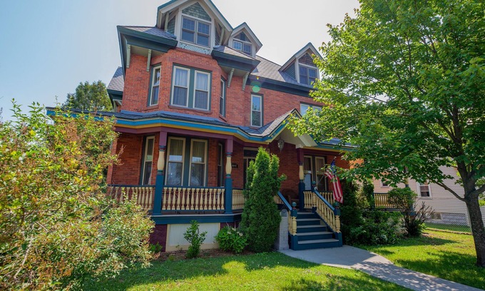 Ishpeming House | Atv-snowmobile Trail, Close to Marquette, Parking, 9 bedrooms, sleeps 18 People.