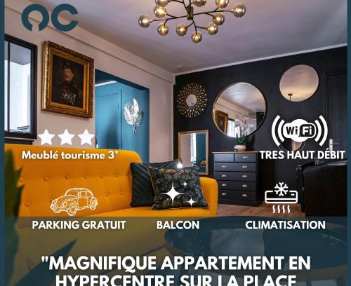 Centre Ville Apartment | Au Palais des Pyrénées! Hyper centre -Clim-Balcon-Parking Gratuit