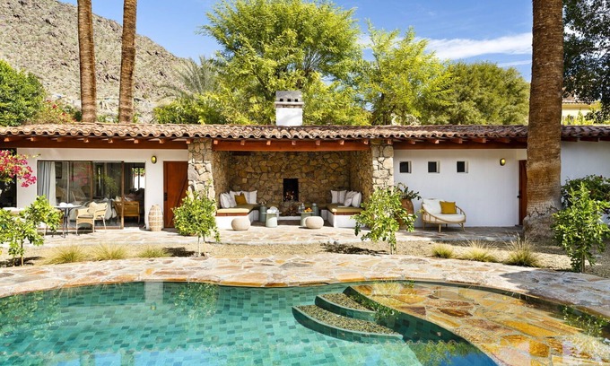 Palm Springs House | Auric House by Korakia | Pool, Spa, Chic Design | Access to Hotel Amenities