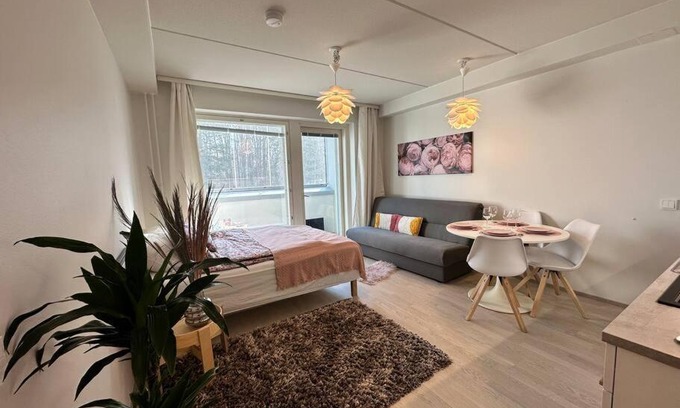 Espoo Apartment | Aurora Home Finnoo Espoo - studio near to metro, easy to reach Helsinki and Otaniemi, Aalto University and Iso Omena shopping center