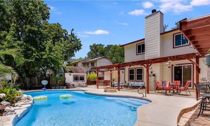 Anderson Mill House | Austin Oasis w/ Pool, Patio, Firepit