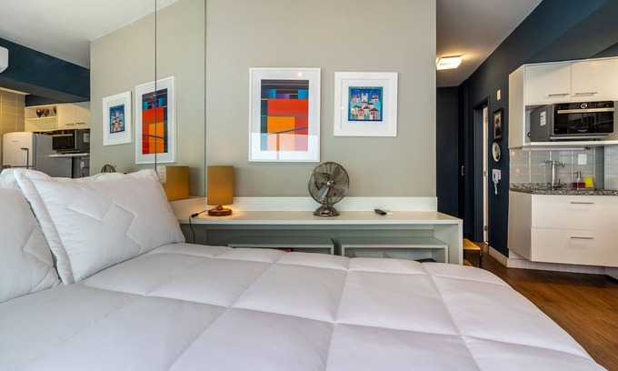 Consolacao Apartment | AV0104 - Complete Studio on Avanhandava Street