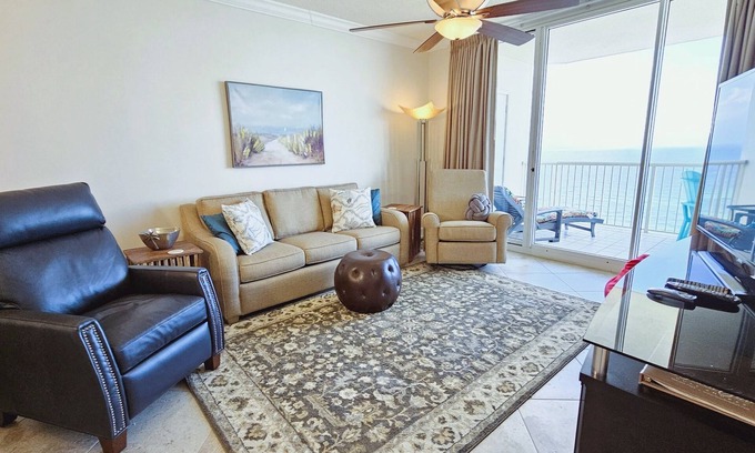 Fort Morgan Condo | Avalon 1707 King/Queen- Direct Gulf View - Wifi