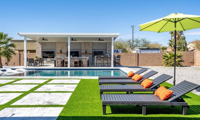 Paradise Valley Village House | Backyard Oasis~ Heated Pool~ Game Room~ Gazebo