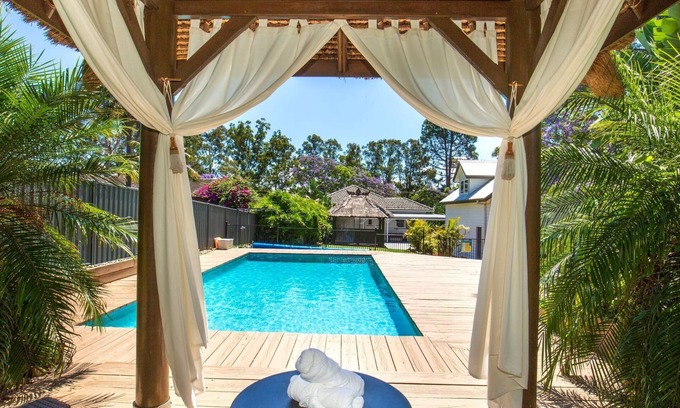 Nowra House | Bali Huts - resort style home