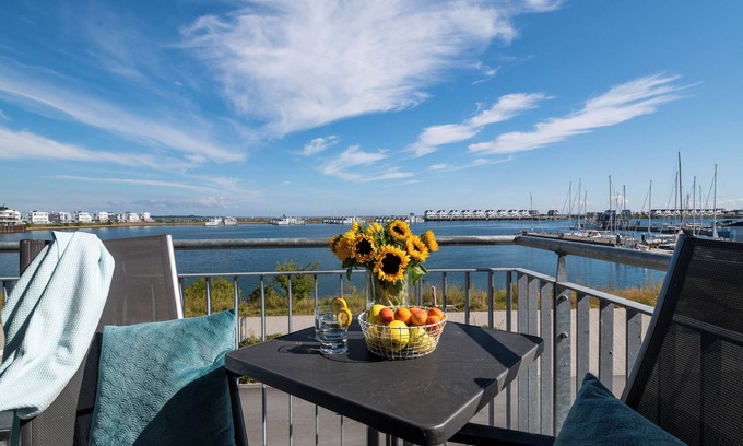 Olpenitz Apartment | Baltic Sea vacation apartment "Santiano Flat" in a central location, directly on the waterfront