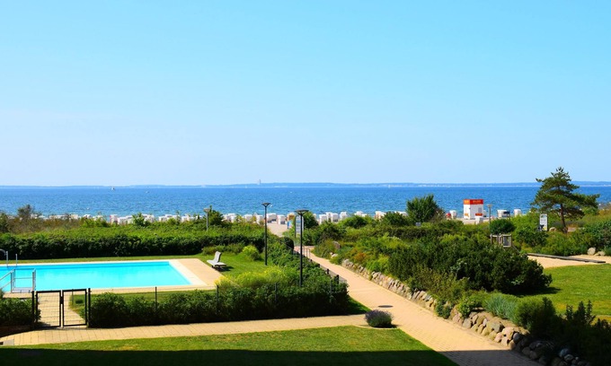 Pelzerhaken Apartment | Baltic View, 2-room apartment with sea view, swimming pool and sauna