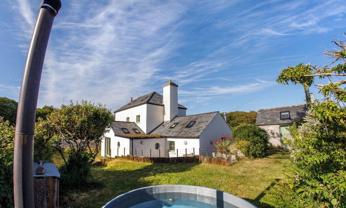 Angle Other | Bangeston Farmhouse with Hot Tub, Log Fire, Beach Walks and Coast Path