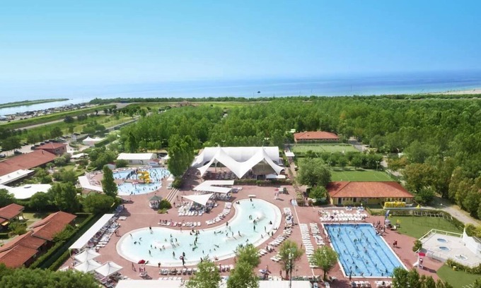 Porto Tolle Apartment | Barricata Holiday Village Lodge Tent Deluxe für 5 Personen