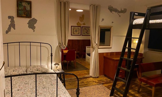 Karez Apartment | Basic small flat in an old railway station ground floor