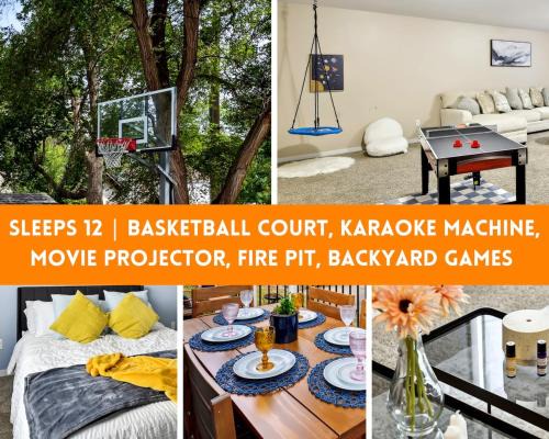 Richfield House | Basketball Court, Pickleball, Karaoke, 6 Beds