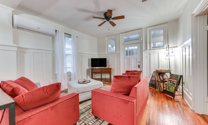 Roseland Terrace Historic District Cottage | Baton Rouge Cottage w/Fenced Yard: Near Downtown!