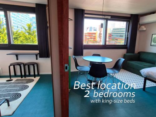 Busanjin Apartment | BAUM HAUS Licensed Jeonpo Center 2BR Elevator 3min Stn