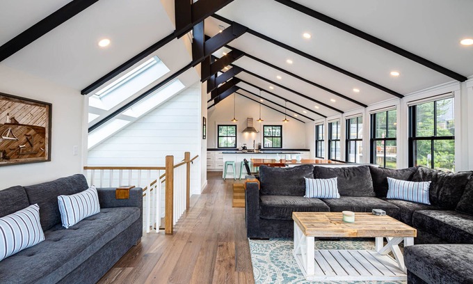 Wellfleet House | Bay Haven - Newly Renovated Home on Fisher Beach w/water views and AC
