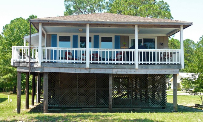 Dauphin Island House | Bay Watch , Labor Day weekend available!