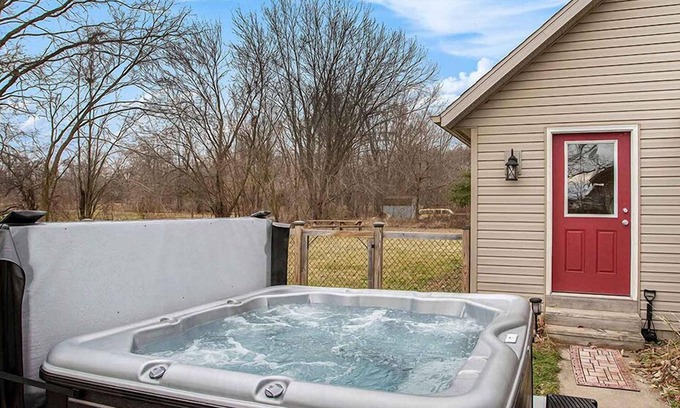 Bridgman House | Beach & Dunes Escape w/Hot Tub & Games Sleeps 13