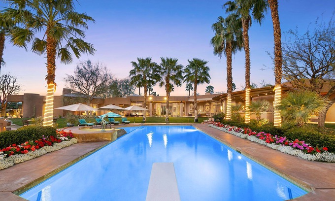 Rancho Mirage House | 'Beach Dunes Estate' 2 Acre Resort