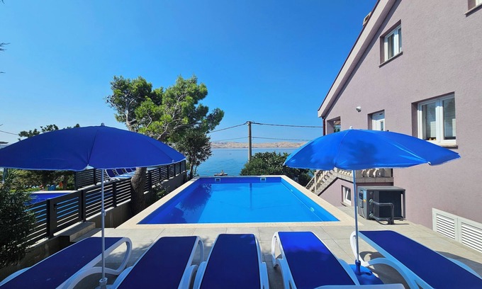Cesarica Apartment | Beachfront apartment Baricevic with Pool - top 1