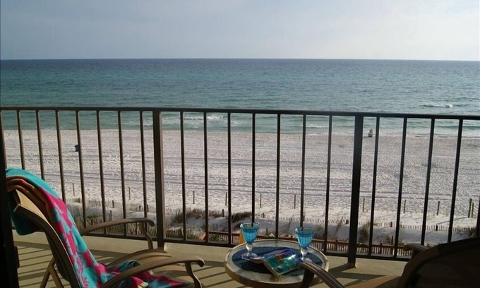 Biltmore Beach Condo | Beachfront Living with a Postcard View!
