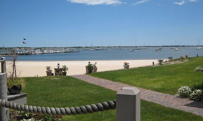 Hyannis Condo | Beachfront Town House with Spectacular Ocean Views from all levels.n