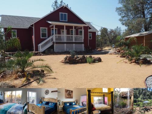 Shasta Cascade Cabin | Bear Creek Falls Lodge on 67 acres Creek & Waterfalls