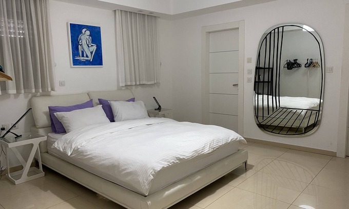 Ashdod Apartment | Beau mini-Penthouse à la Marina d'Ashdod: REF/CHRISTELLE. Vue mer panoramique