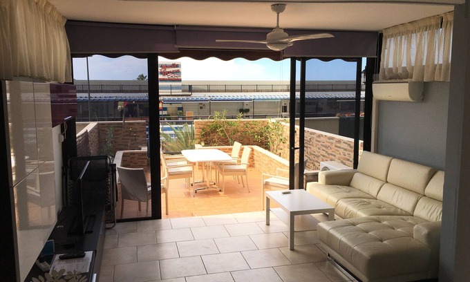 Palm-Mar Apartment | Beautiful 2-bedroom apartment with sunny terrace